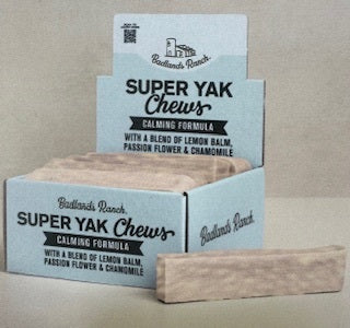 Super Yak Chews Calming Formula by Badlands Ranch - 1oz