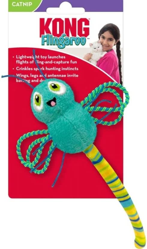 Flingaroo Dragonfly Cat Toy by Kong
