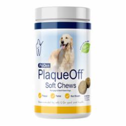 Soft Dental Chews For Large Dogs by Plaque Off (45 Count)