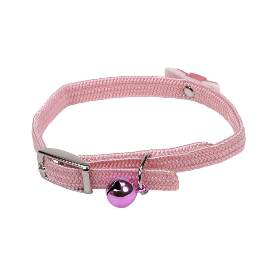 Li'l Pals Kitten Elastic Safety Collar 5/16x8" w/Bow by Coastal