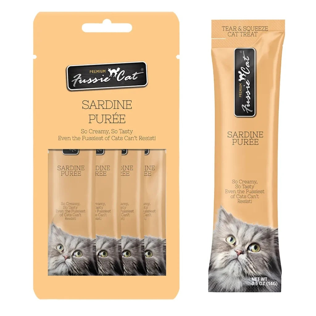 Sardine Puree Cat Treat Tube