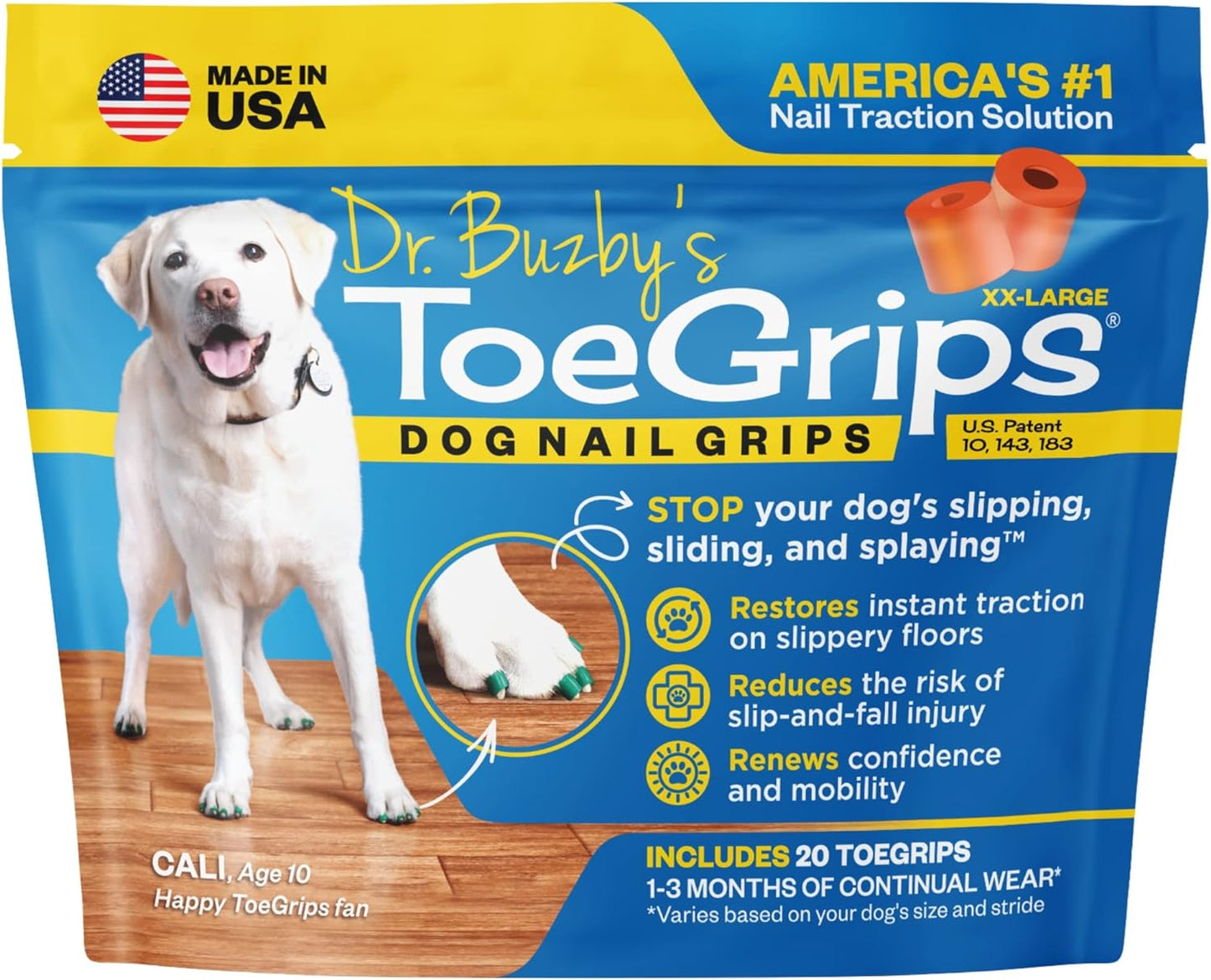 Toegrips for Dogs