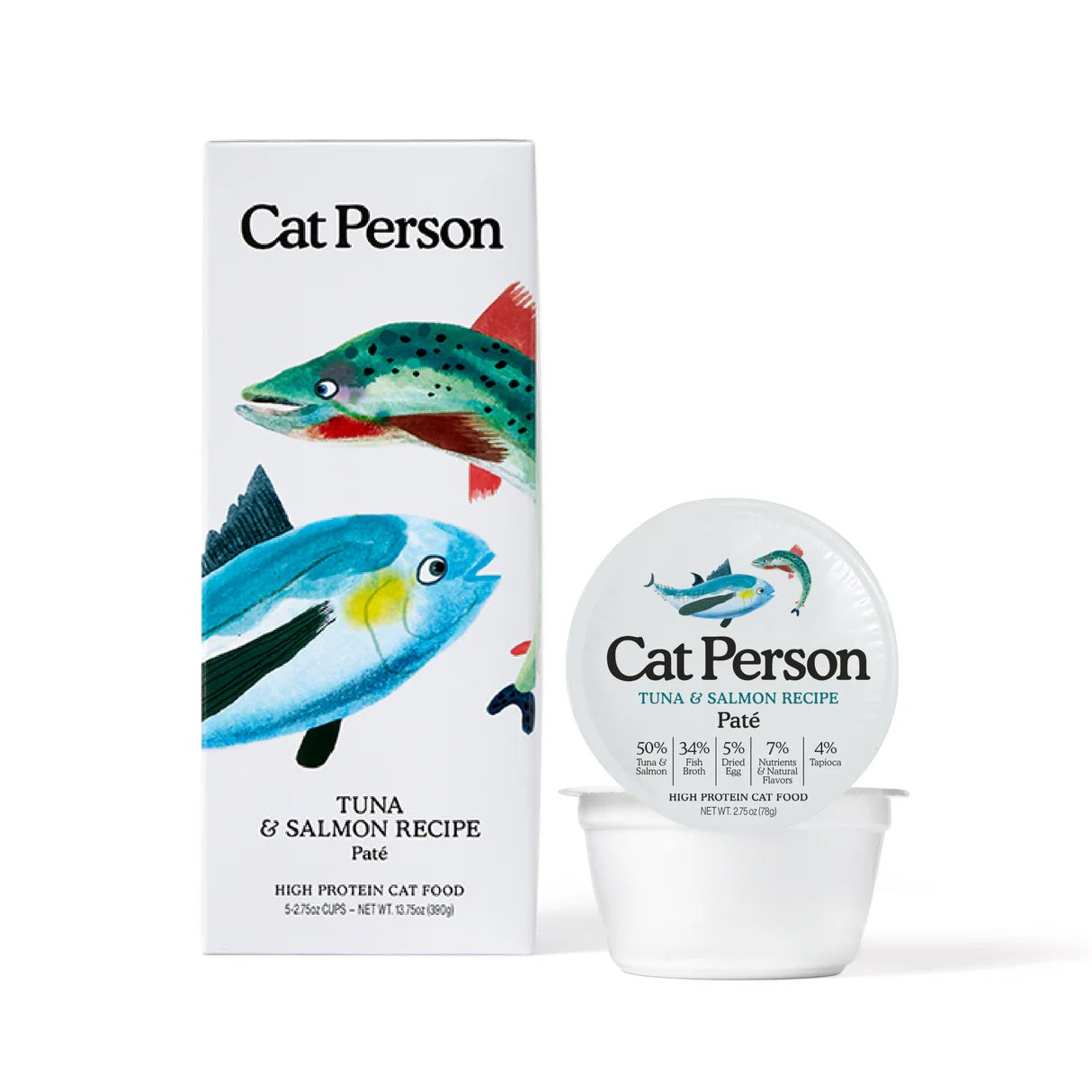 Tuna & Salmon Paté Cat Food