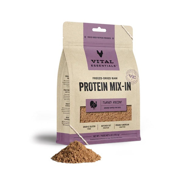 Freeze-Dried Turkey Protein Mix-In Topper for Dogs