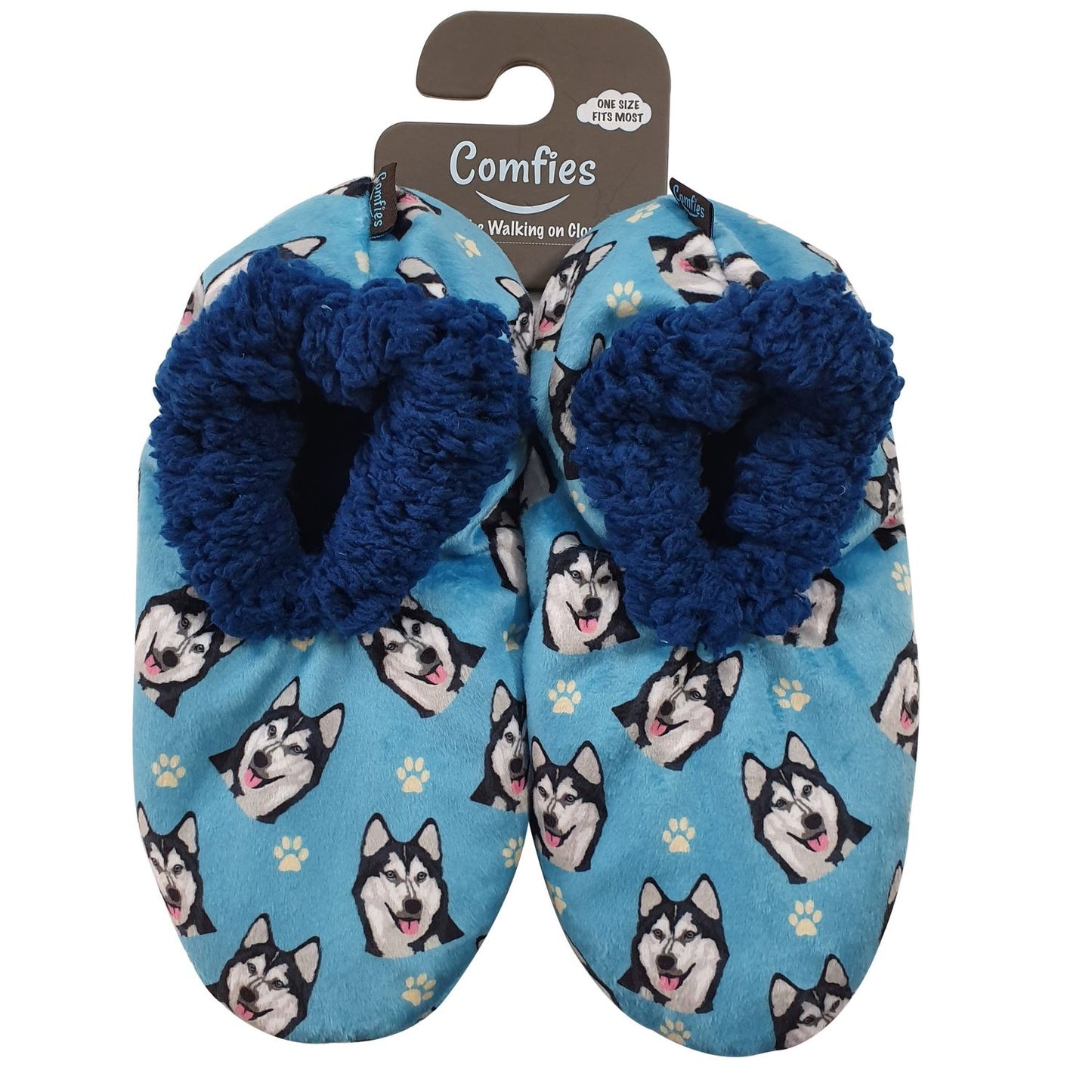 Siberian Husky Slippers - Comfies