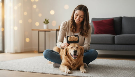 Grooming Made Easy: How to Use a Self-Cleaning Slicker Brush for Pure Joy