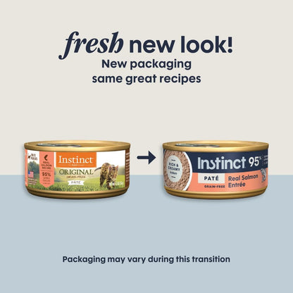 Grain Free Wet Cat Food Pate, Original Recipe Natural Canned Cat Food