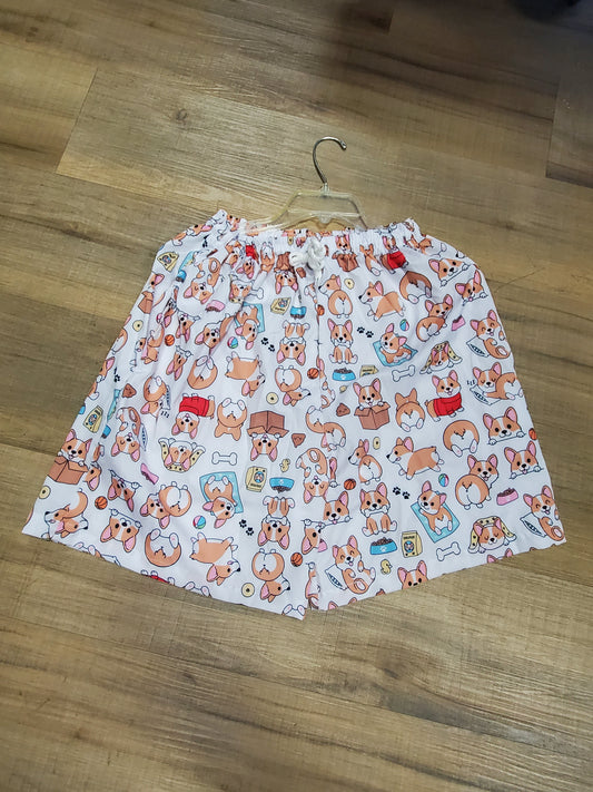 Shorts w/Baby Corgy