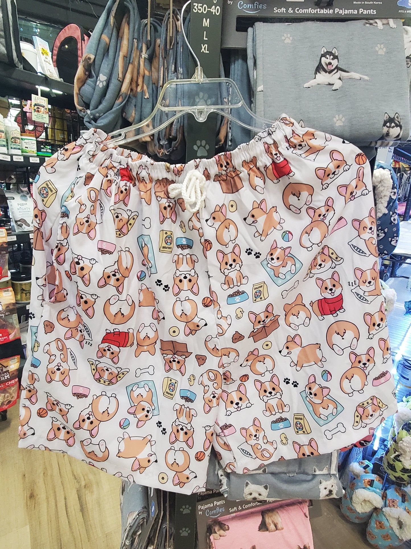 Shorts w/Baby Corgy