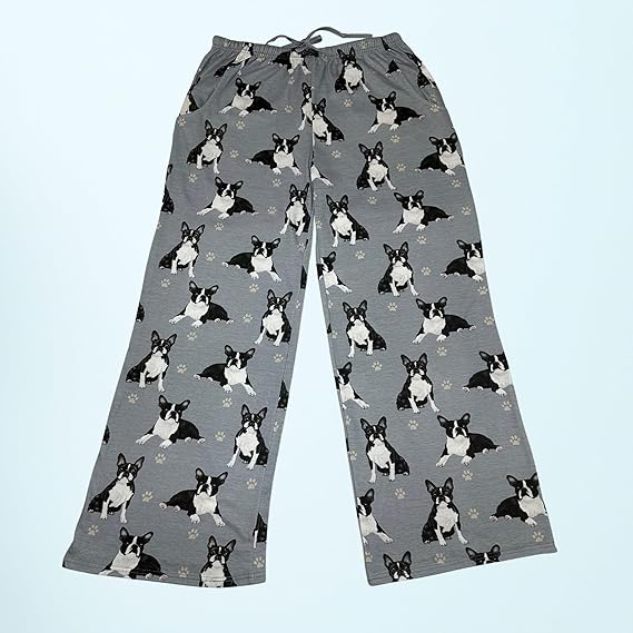Boston Terrier Pajama Bottoms - Unisex
