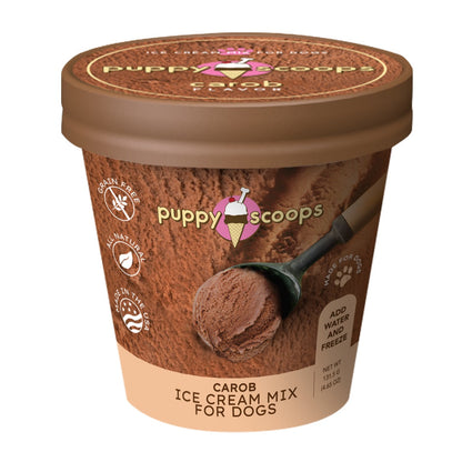 Ice Cream Mix for Dogs 4-pack (Vanilla, Maple Bacon, Peanut Butter & Carob)