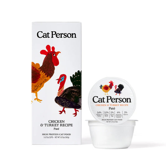 Chicken & Turkey Paté Cat Food