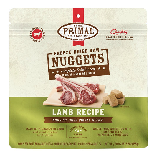 Freeze Dried Lamb Dog Food by Primal