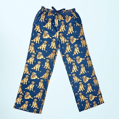 Golden Retriever Pajama Bottoms - Unisex