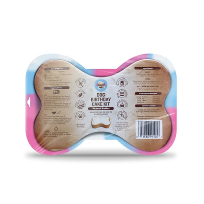 Peanut Butter Dog Birthday Cake Kit