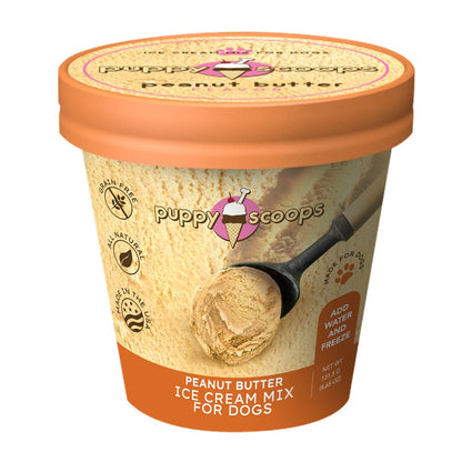 Ice Cream Mix for Dogs 4-pack (Vanilla, Maple Bacon, Peanut Butter & Carob)
