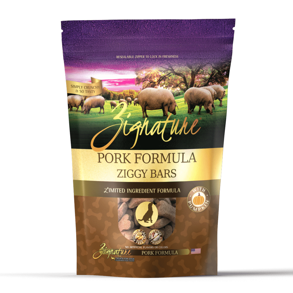 Pork Dog Treats - Ziggy Bars