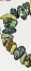 Natural Gemstone Chip Bracelets, Serpentine