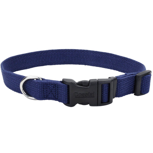 Blue Indigo Dog Collar - Soy Fibers