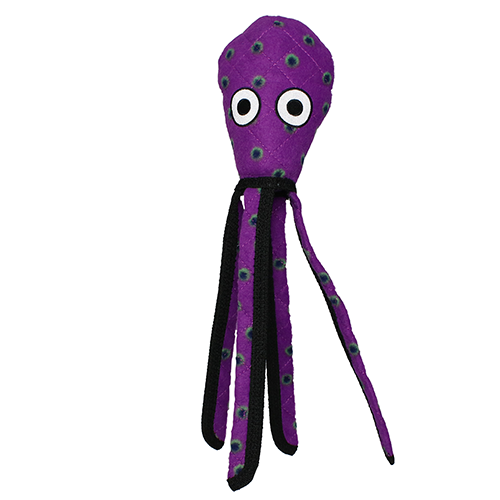 Ocean Creature Squid Dog Toy - Purple
