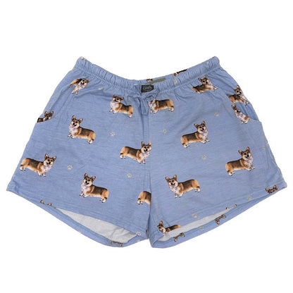 Corgi Pajama Shorts -Soft!
