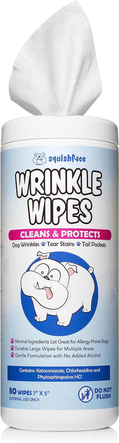 Wrinkle Wipes for Dogs
