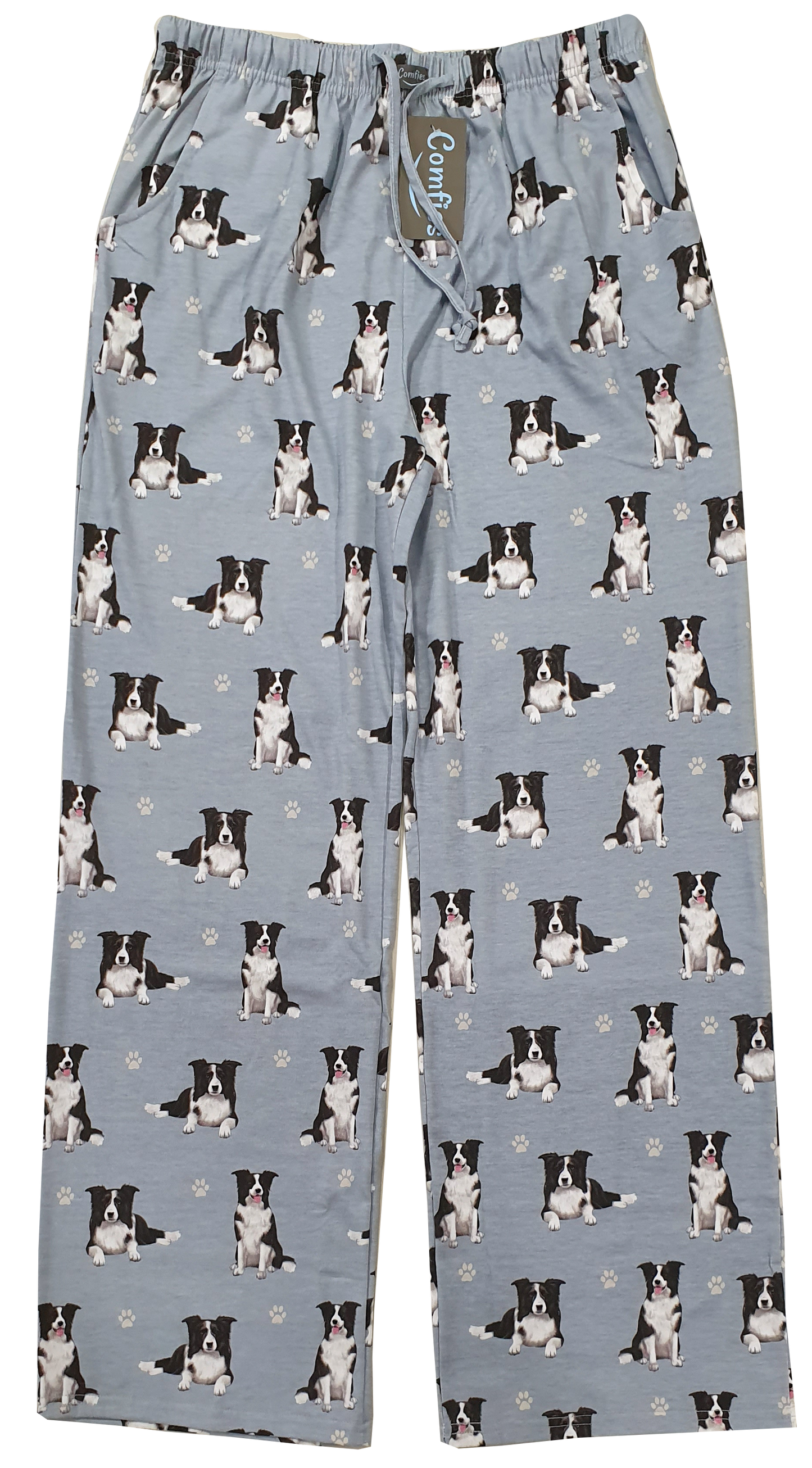 Border Collie Pajama Bottoms - Unisex
