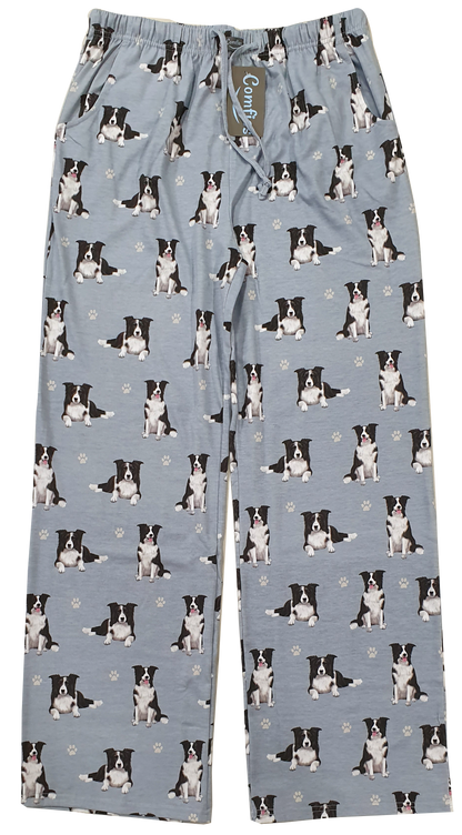Border Collie Pajama Bottoms - Unisex