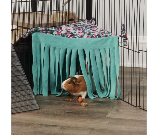 Corner Fleece Hideout for Small Animals