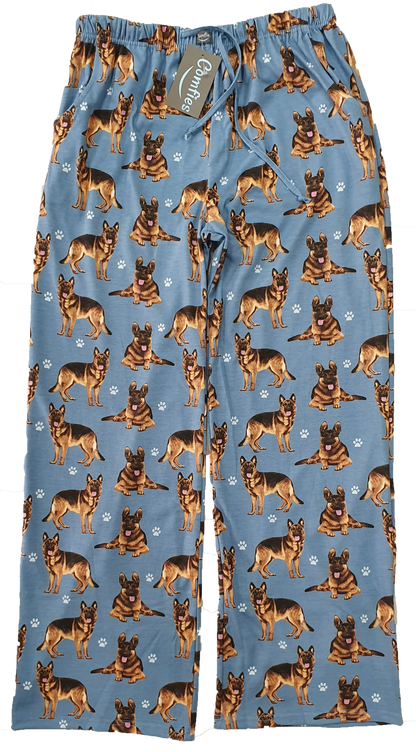 German Shepherd Pajama Bottoms - Unisex