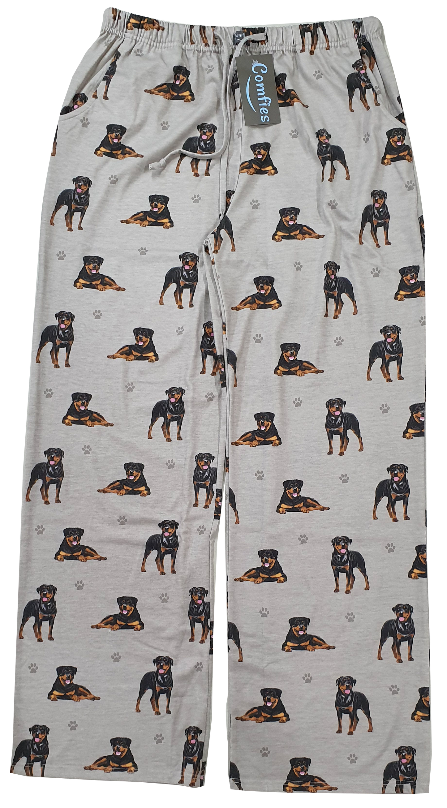 Rottweiller Pajama Bottoms - Unisex